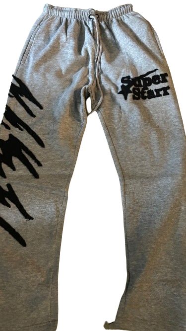 GREY FLARE SSD SWEATPANTS